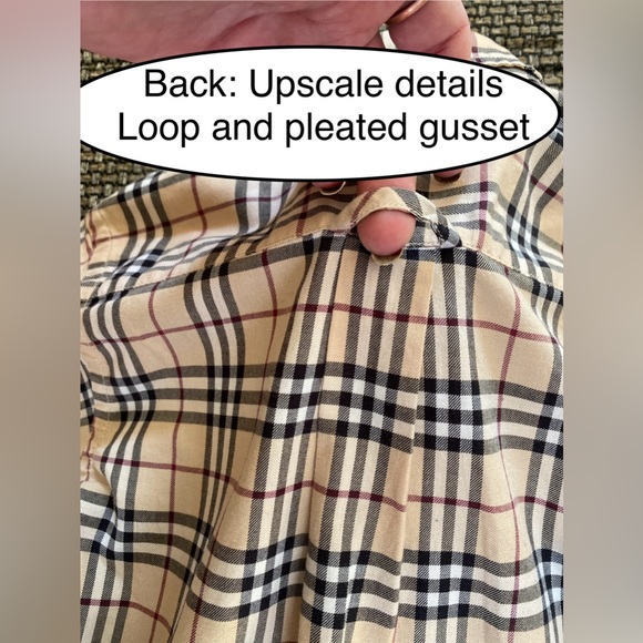 BURBERRY Upscale Boys L/S Nova Check Button Down🔥EUC/Flawless/ Size 4🔥 - Picture 4 of 15